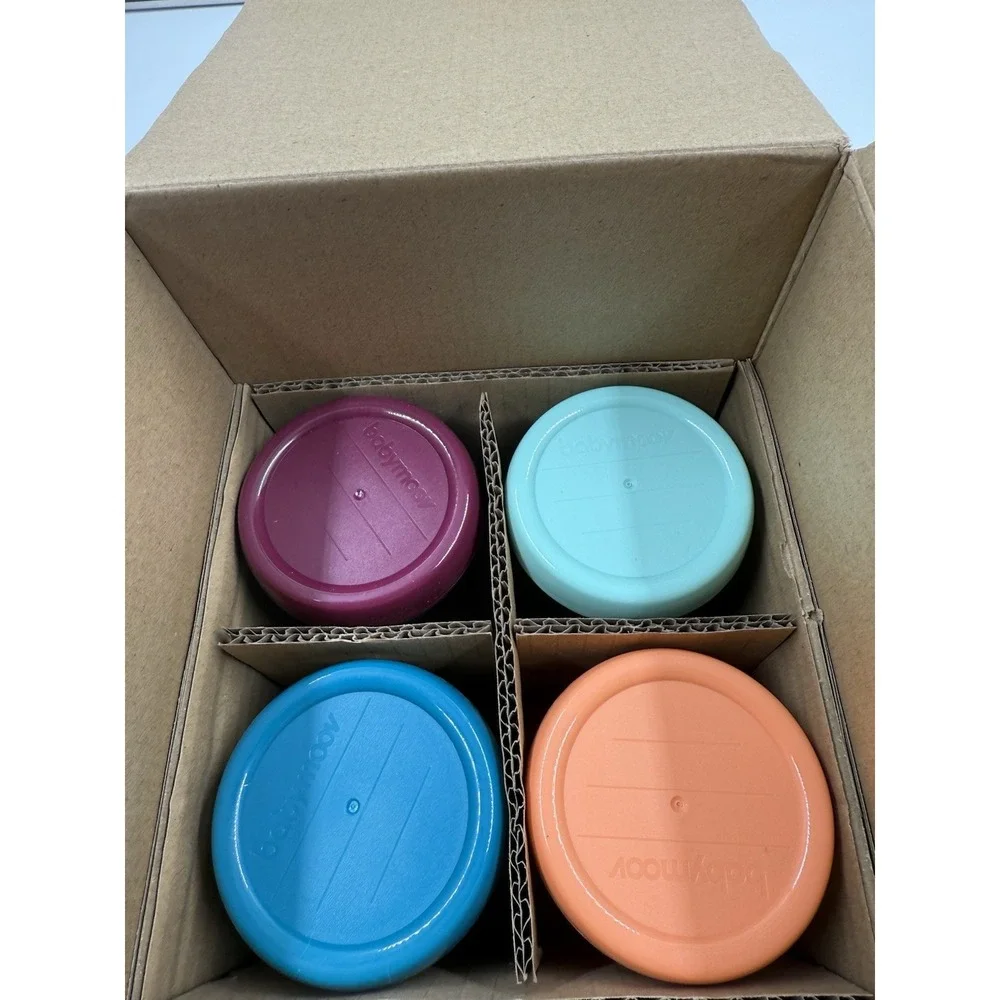 Glass Baby Food Storage Jars -‎ 8 Packs, Freezer & Dishwasher Safe